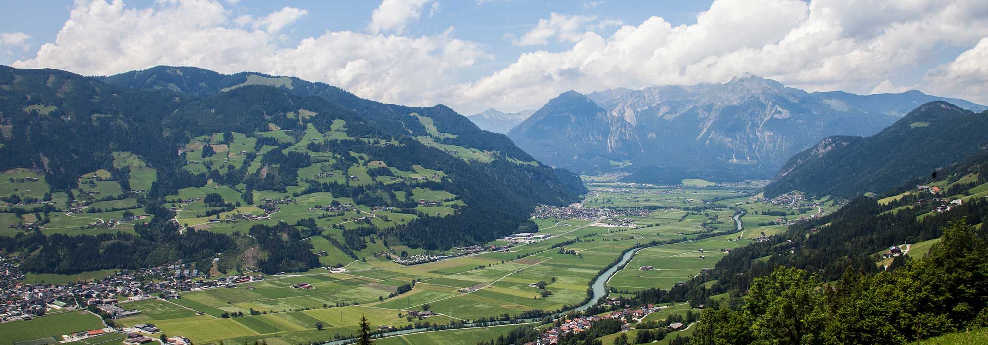 Blick ins Zillertal